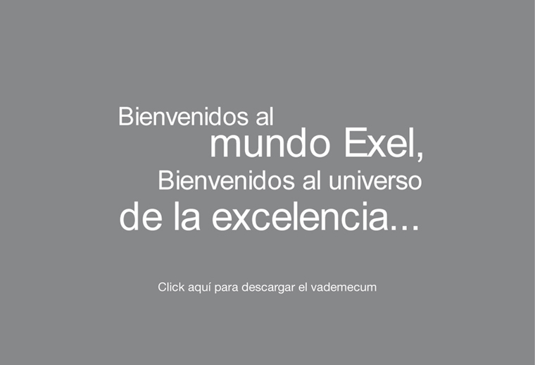 Bienvenidos al mundo Exel, Bienvenidos al universo de la excelencia...